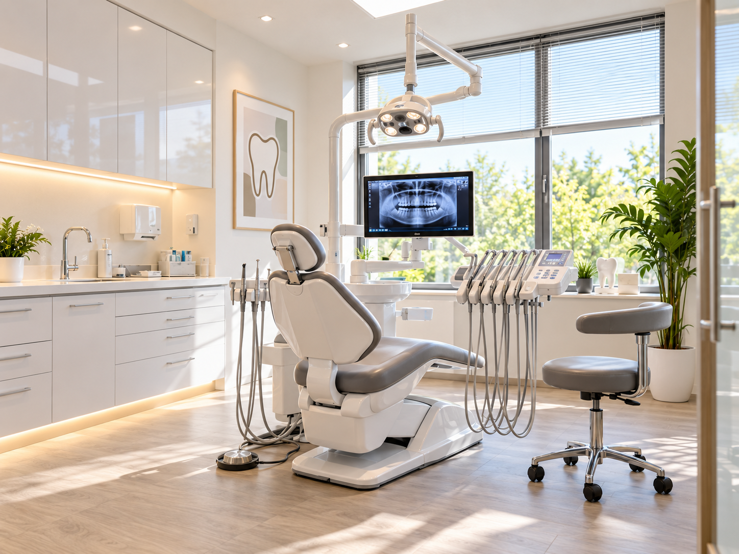 Modernes Behandlungszimmer